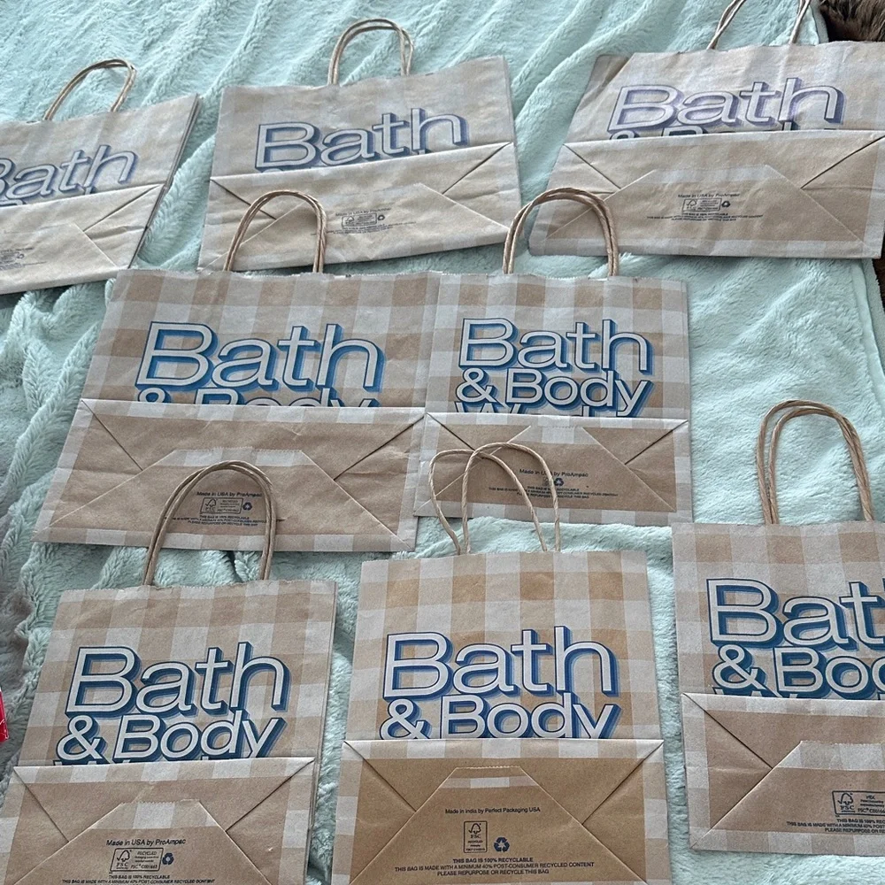 21 Assorted Empty Gift Bags